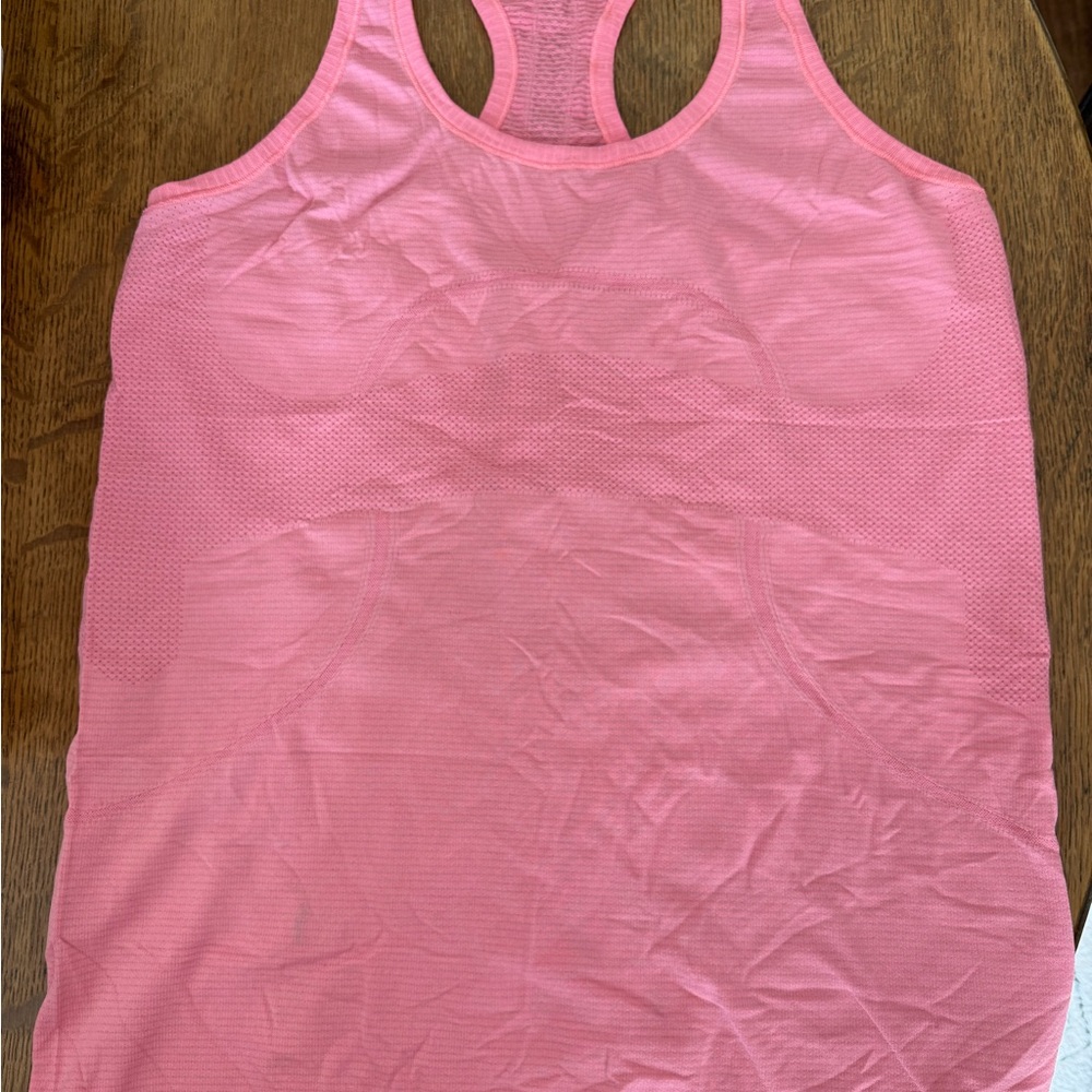 Pink Athletic Tank Top